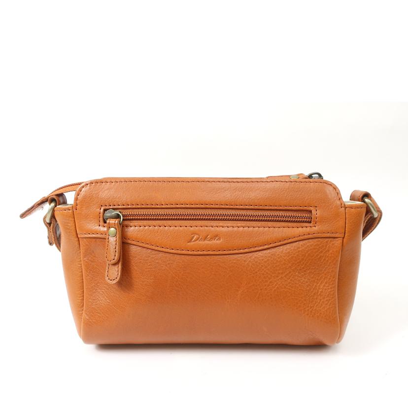 Dakota ダコタ/レザーショルダーバッグ ライトブラウン//Aランク/65
