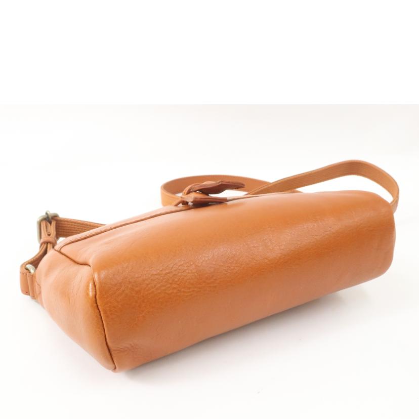 Dakota ダコタ/レザーショルダーバッグ ライトブラウン//Aランク/65