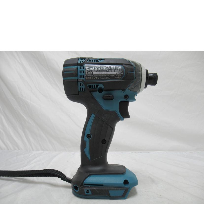 makita マキタ/充電式インパクトドライバ/TD138D//241040/Aランク/63