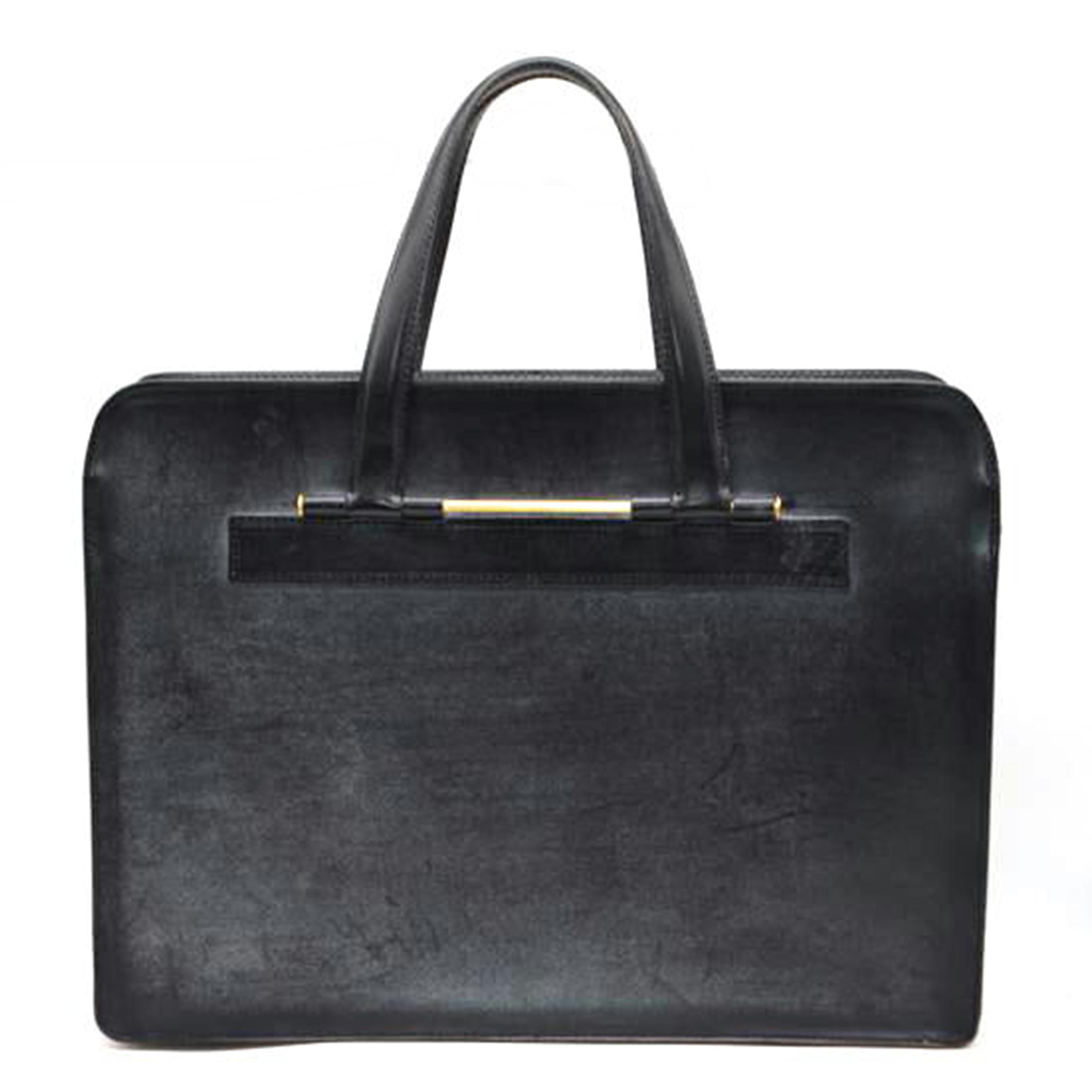 gotairiku ゴタイリク/五大陸ブライドルレザーブリーフケース//ABランク/89