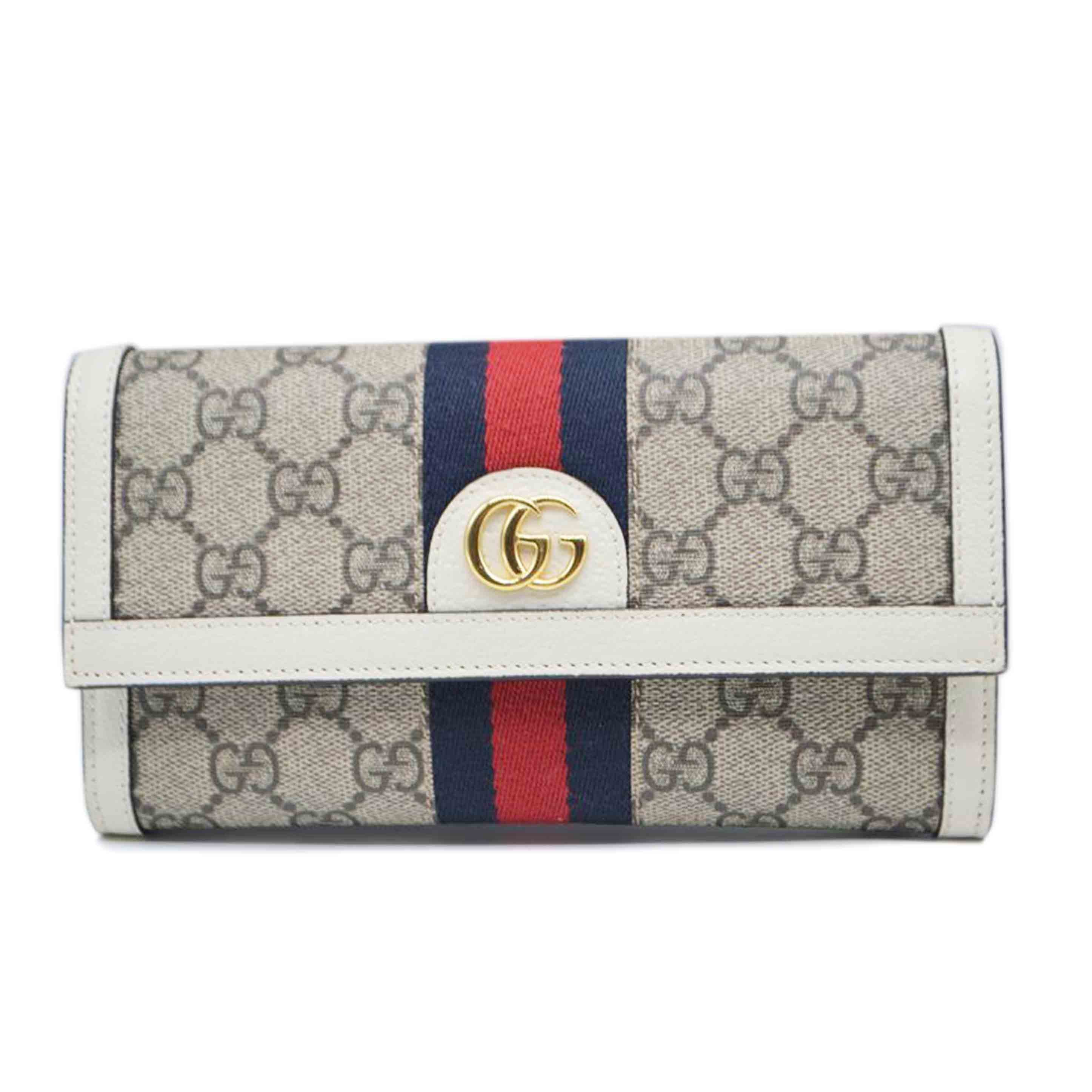 GUCCI グッチ/オフディアGGスプリームコンチネタルレザーウォレット/523153//114*/ABランク/89