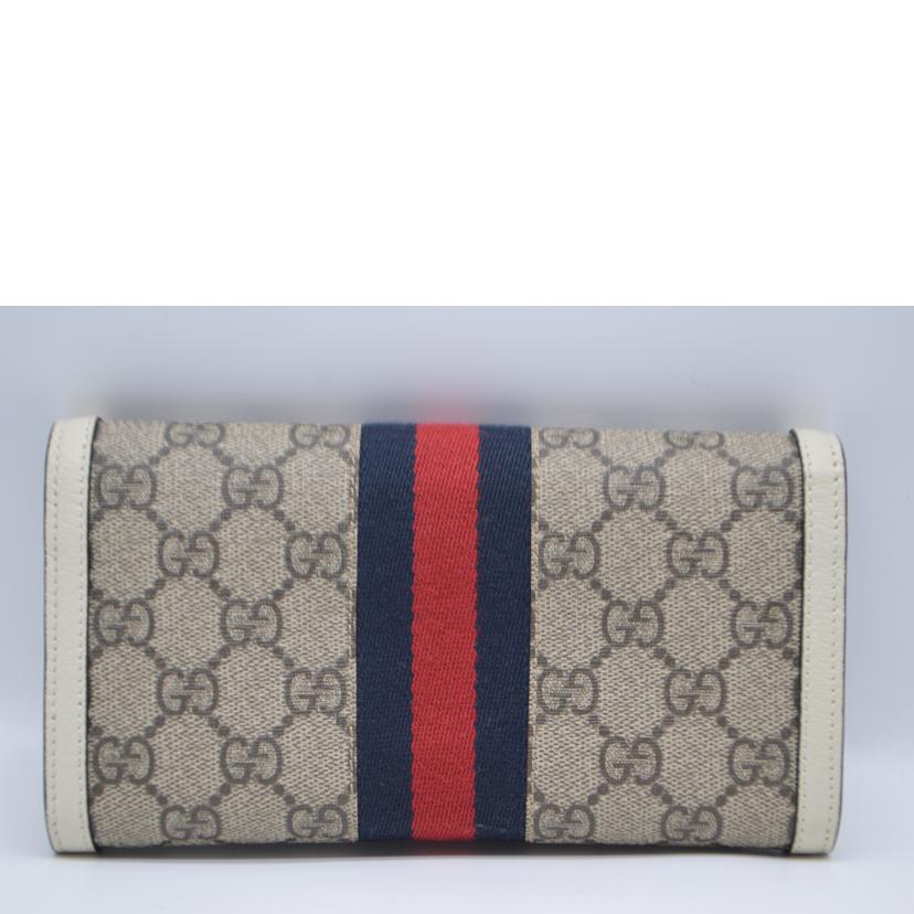 GUCCI グッチ/オフディアGGスプリームコンチネタルレザーウォレット/523153//114*/ABランク/89