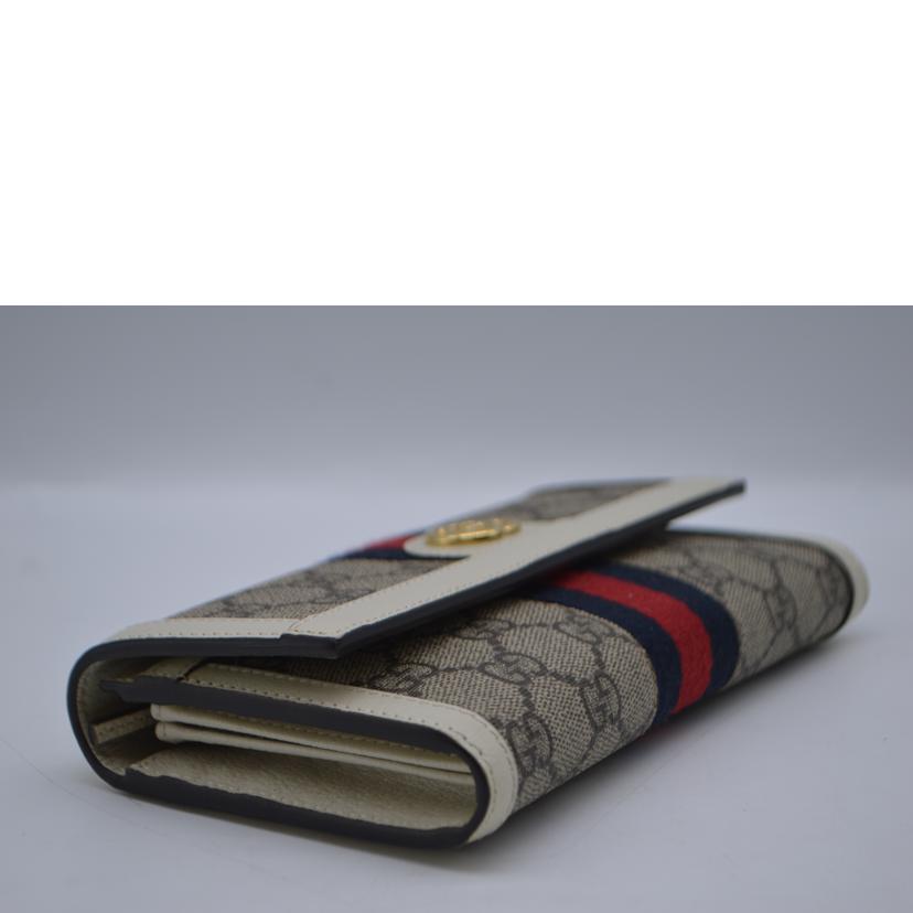 GUCCI グッチ/オフディアGGスプリームコンチネタルレザーウォレット/523153//114*/ABランク/89