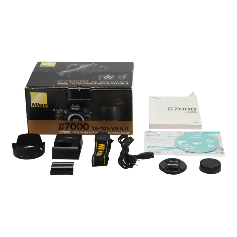 Nikon ニコン /デジタル一眼 レンズキット/D7000 18-105 VR レンズキット//34392069/Bランク/84