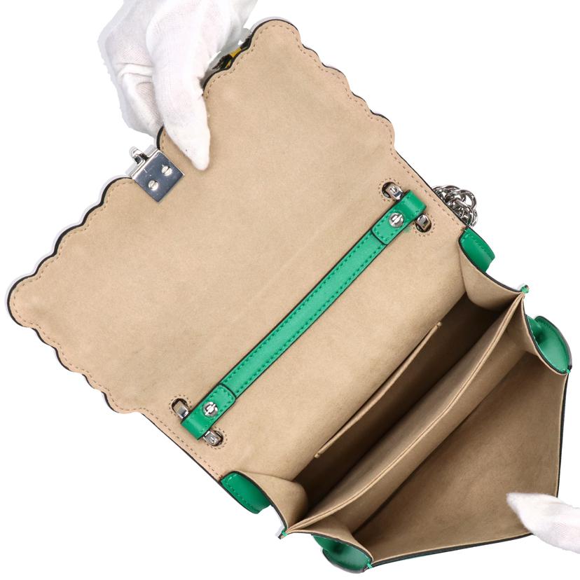 FENDI フェンディ/キャナイスモールチェーンショルダーバッグ/フラワー/8M0381 A0ZP//Aランク/85