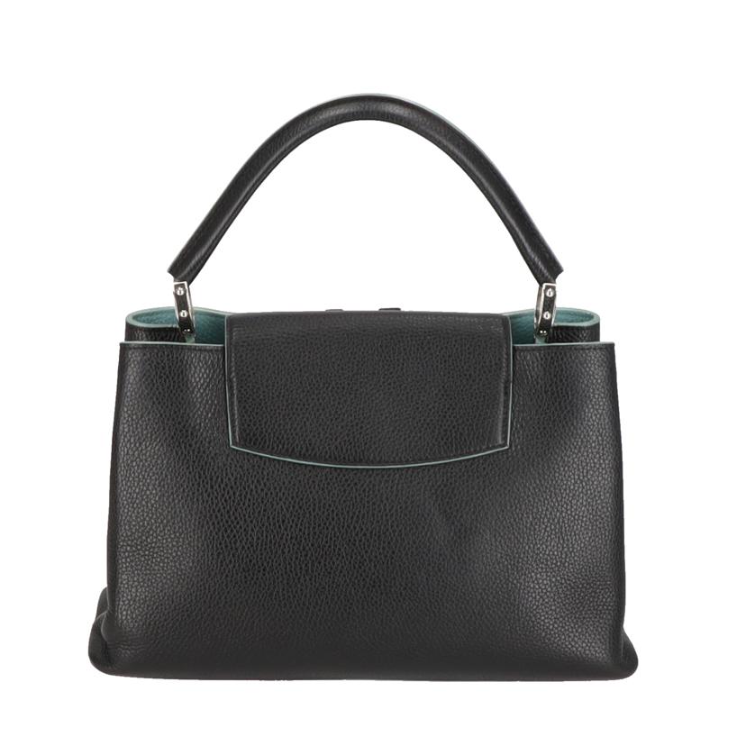 LV ルイヴィトン/カプシーヌMM/トリヨン・ノワール×ターコイズ//AR1***/ABランク/20