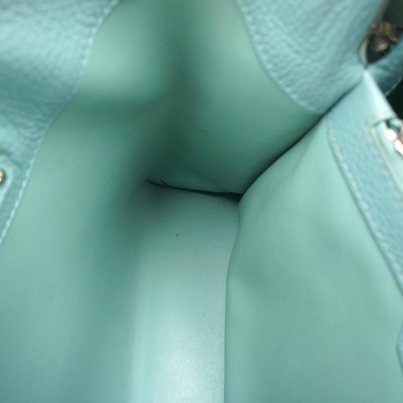 LV ルイヴィトン/カプシーヌMM/トリヨン・ノワール×ターコイズ//AR1***/ABランク/20