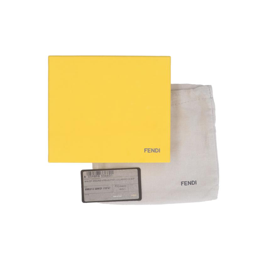 FENDI フェンディ/ラウンドファスナーミニウォレット/8M0313 00W2F//Aランク/85