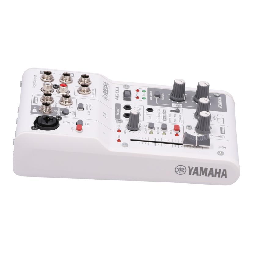 YAMAHA ヤマハ/ライブストリーミングミキサー/AG03MK2//21YGDH01059/Aランク/69