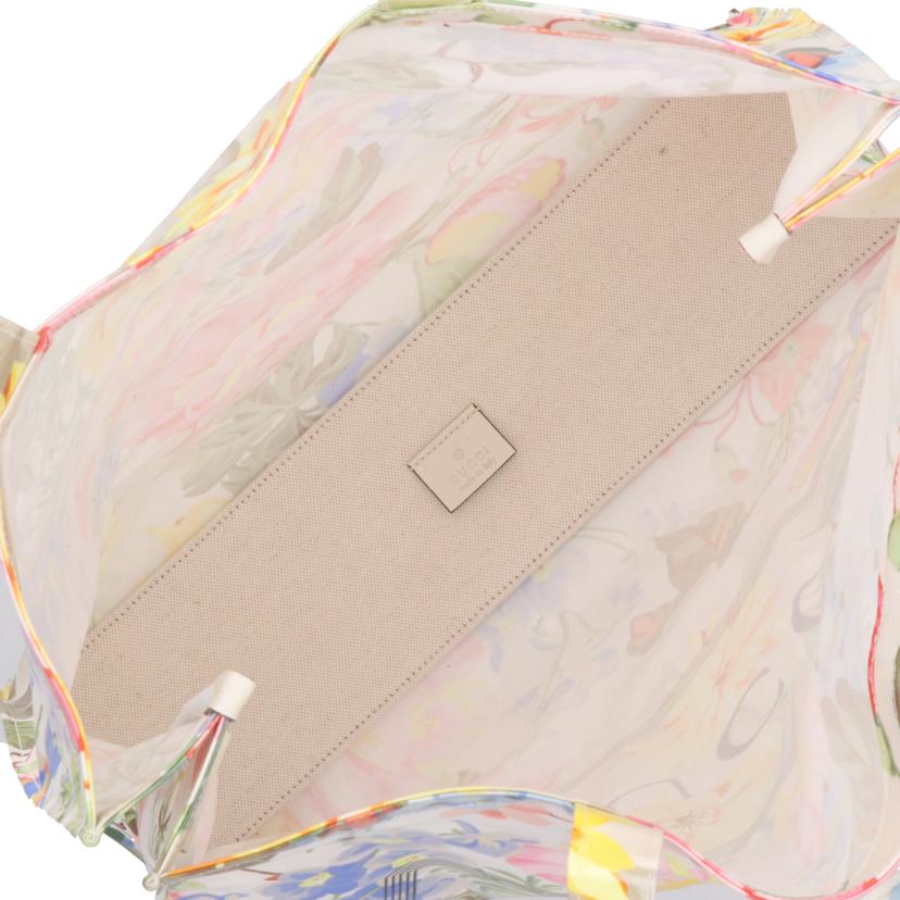GUCCI グッチ/PVCトートバッグ/フラワー/575140//467***/ABランク/85