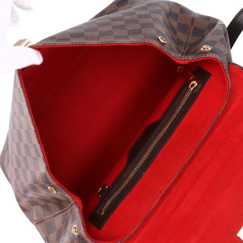 LV ルイ・ヴィトン/ベルガモMM/ダミエ/エベヌ/N41168//FL1***/ABランク/05