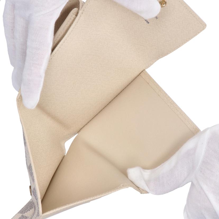 LV ルイヴィトン/ポルト・ビエ・カルトクレディ・モネ/アズ-ル/N61733//SP2***/Aランク/20