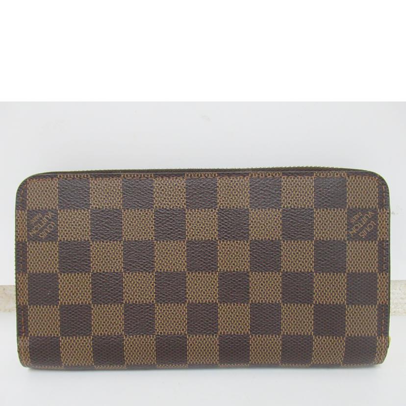 LV/ジッピーウォレット/ダミエ/N60015//CA4***/Aランク/63