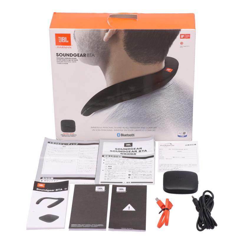 JBL ジェービーエル/ワイヤレスネックスピーカー 箱付き/SOUNDGEAR BTA//GG0434-AI0026105/Bランク/62