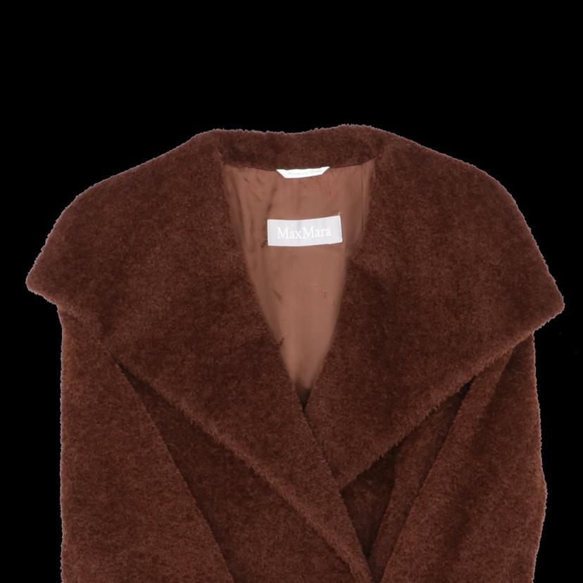 Max Mara/アーカイブ/テディベアロングコート/イタリア製/カーリーボア/レア/入手困難//ABランク/92