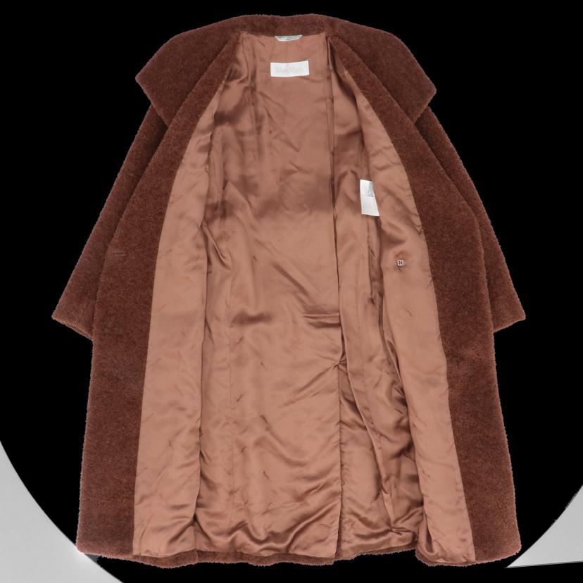 Max Mara/アーカイブ/テディベアロングコート/イタリア製/カーリーボア/レア/入手困難//ABランク/92