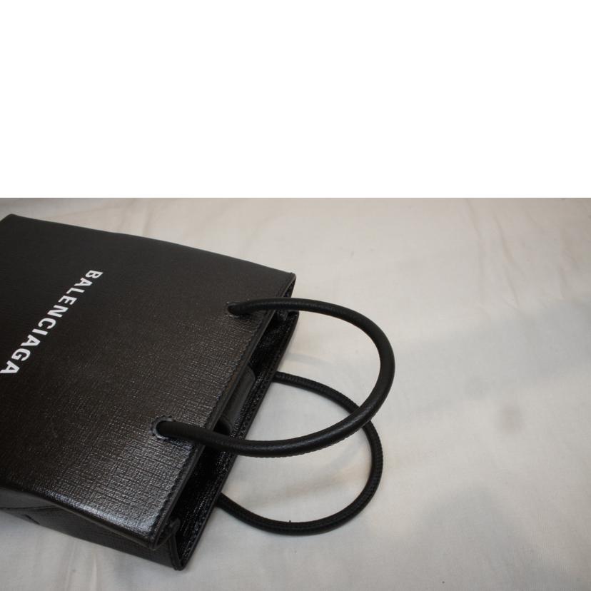 BALENCIAGA バレンシアガ/ショッピングフォンホールド2wayバッグ/ブラック/757776//139**********/Aランク/92
