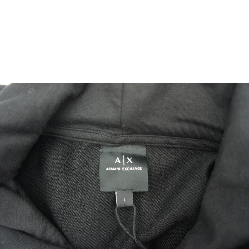 ARMANI EXCHANGE アルマーニエクスチェンジ/1991ナンバーロゴ刺繍スウェットパーカー/6KZMFM ZJ6HZ//Sランク/05