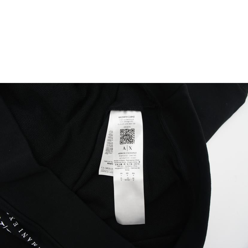 ARMANI EXCHANGE アルマーニエクスチェンジ/1991ナンバーロゴ刺繍スウェットパーカー/6KZMFM ZJ6HZ//Sランク/05