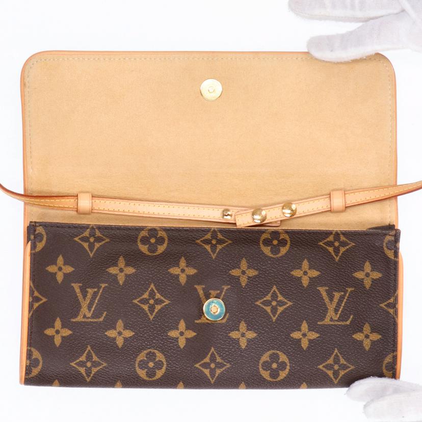 LV ルイ・ヴィトン/ポシェットツインGM/モノグラム/M51852//CA0***/ABランク/05