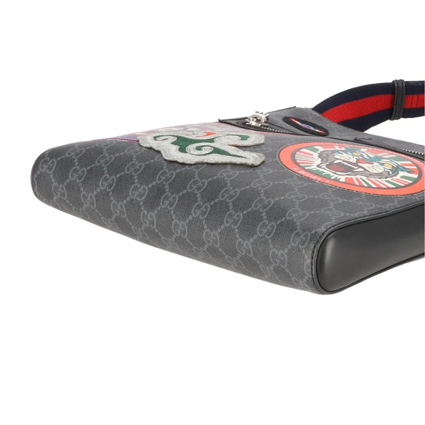 GUCCI グッチ/クーリエGGスプリームワッペンメッセンジャー/474137//467***/Aランク/20