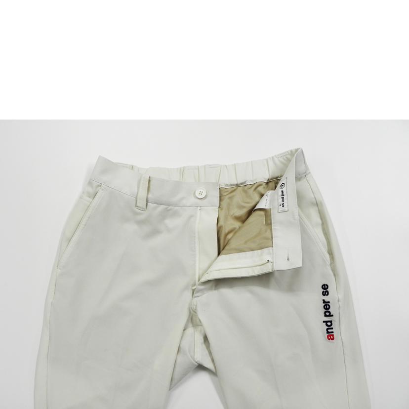 and per se アンパスィ/and per se/防風スラックス/オフホワイト/AMS5003E4//ABランク/81