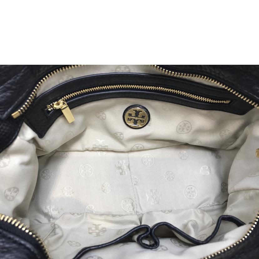 TORY BURCH トリーバーチ/2WAY ハンドバッグアマンダレザーブラック//ABランク/51