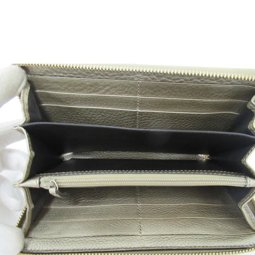 GUCCI/ラウンドZIP長財布/224253//214*/ABランク/63