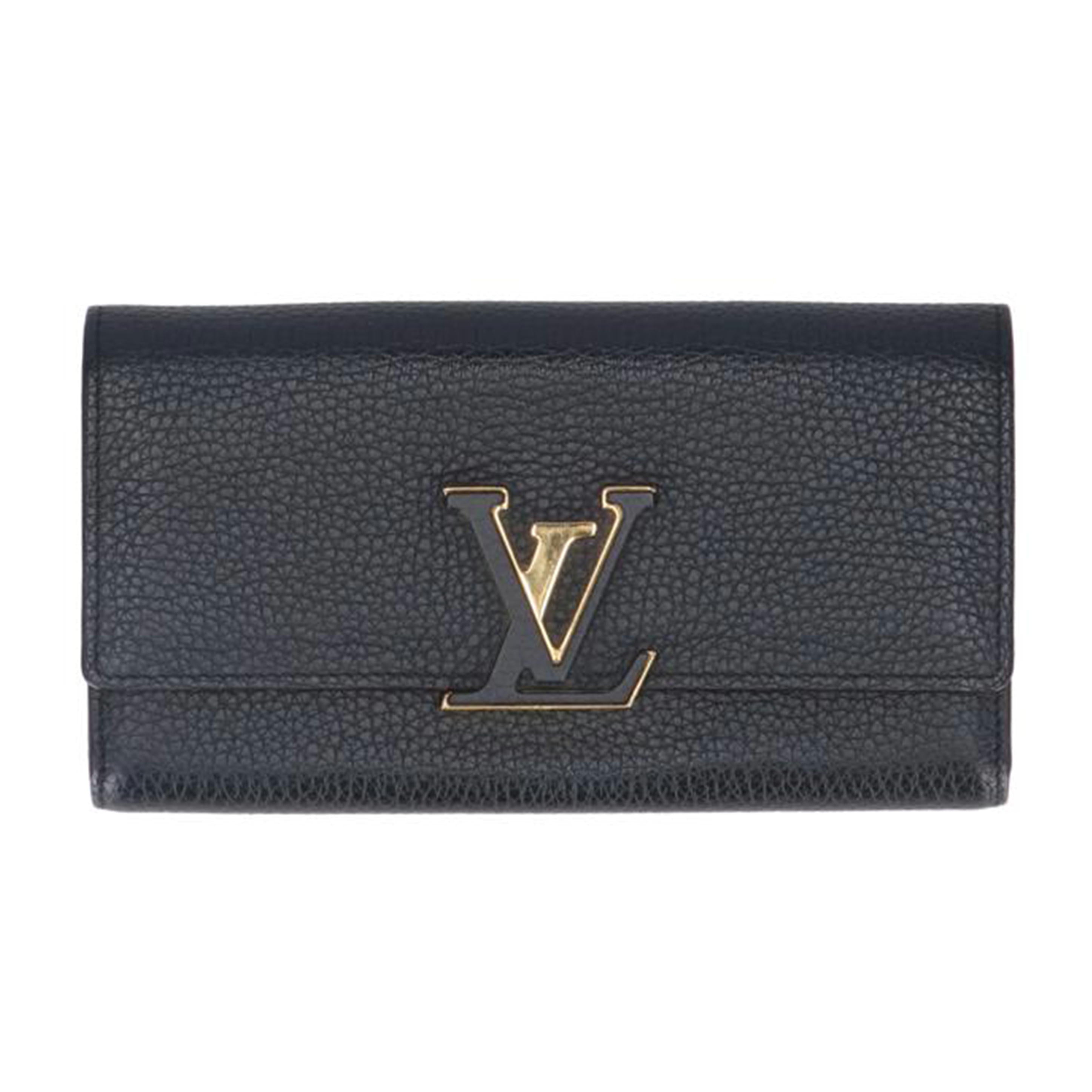 LOUIS VUITTON ルイヴィトン/ポルトフォイユ・カプシーヌ/トリヨン/ノワール/M61248//MI1***/ABランク/69