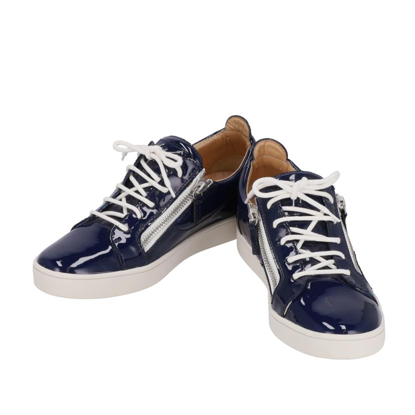 Zanetti ザノッティ/VERNICE TREND サイドジップスニーカー/RU80096//サイズ:42.5/Aランク/03