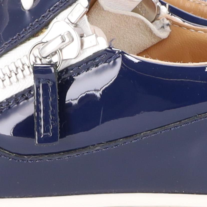 Zanetti ザノッティ/VERNICE TREND サイドジップスニーカー/RU80096//サイズ:42.5/Aランク/03