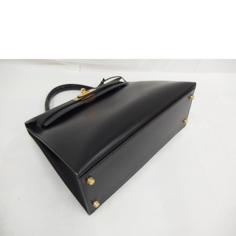 HERMES エルメス/ケリー32/GP/外縫い/BOXカーフ/ブラック//ABランク/82