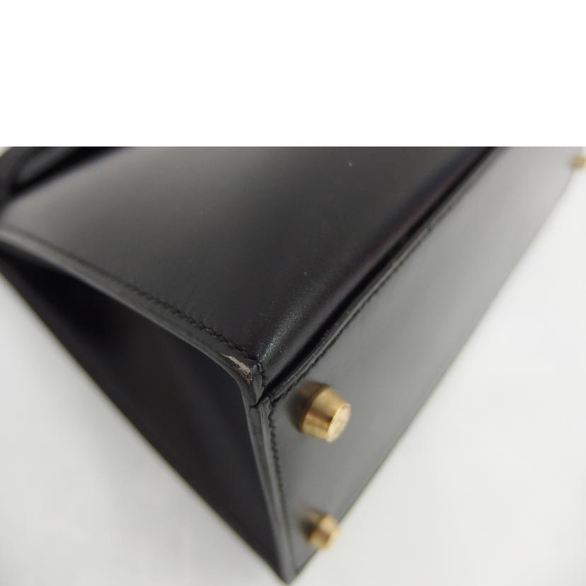 HERMES エルメス/ケリー32/GP/外縫い/BOXカーフ/ブラック//ABランク/82