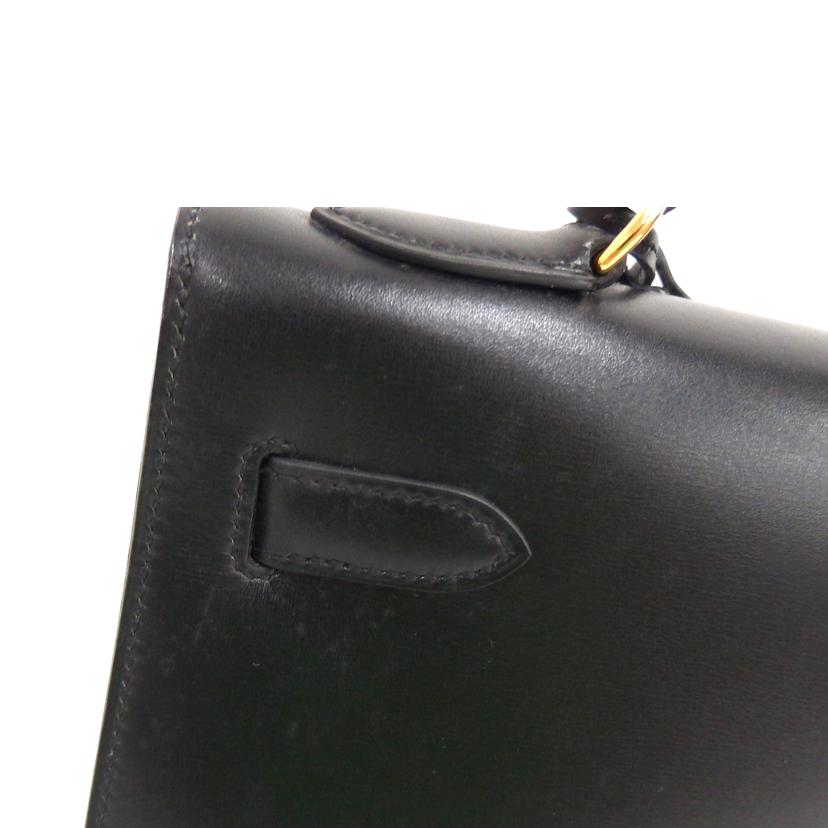 HERMES エルメス/ケリー32/GP/外縫い/BOXカーフ/ブラック//ABランク/82