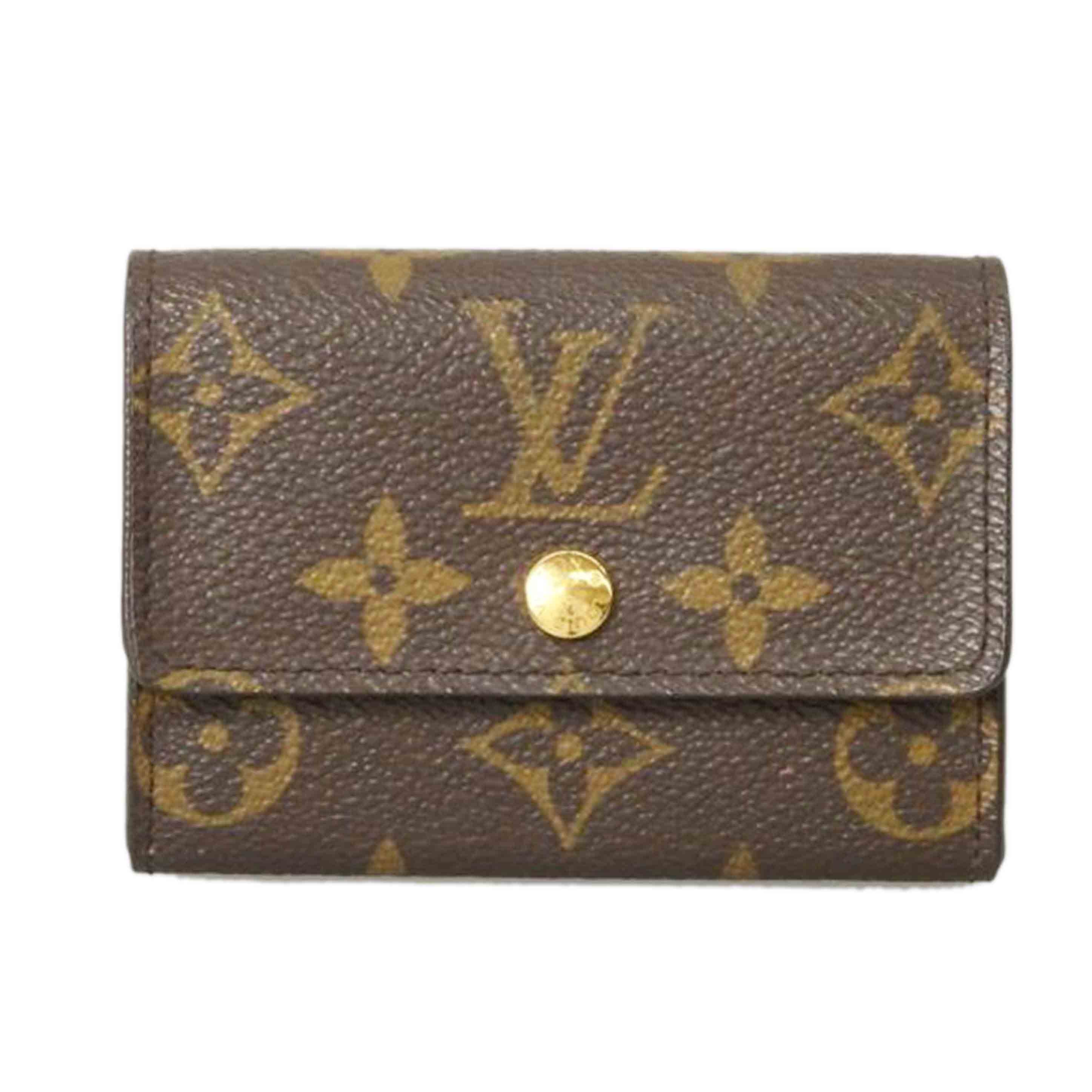 LV ルイ・ヴィトン/ポルトモネ・プラ/モノグラム/M61930//MI0***/Aランク/76