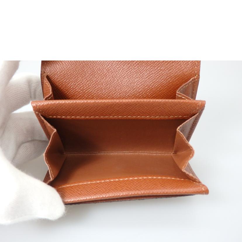 LV ルイ・ヴィトン/ポルトモネ・プラ/モノグラム/M61930//MI0***/Aランク/76