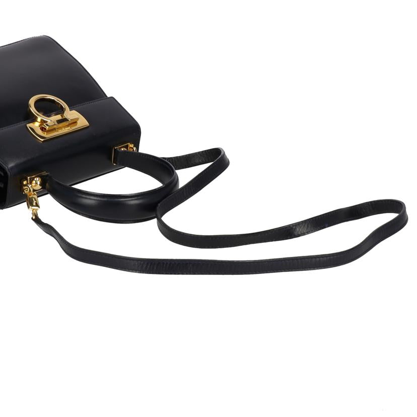 Salvatore Ferragamo サルバトーレフェラガモ/ガンチーニ2wayハンドバッグ/O212193//ABランク/09