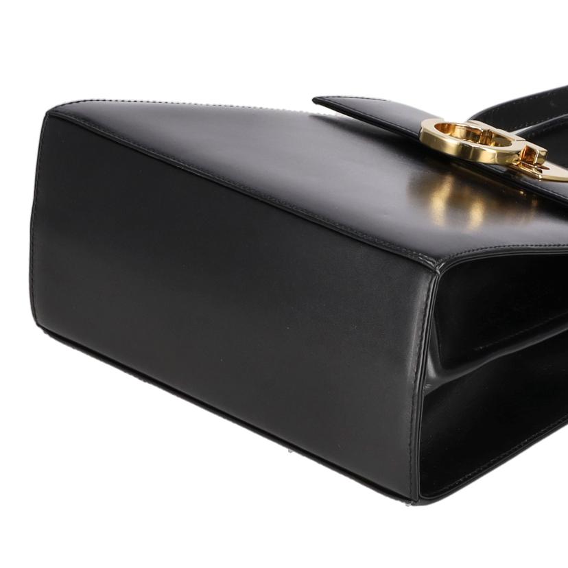 Ferragamo フェラガモ/ガンチーニ2WAYハンド/ブラック/GD金具/BX-212193//Aランク/75