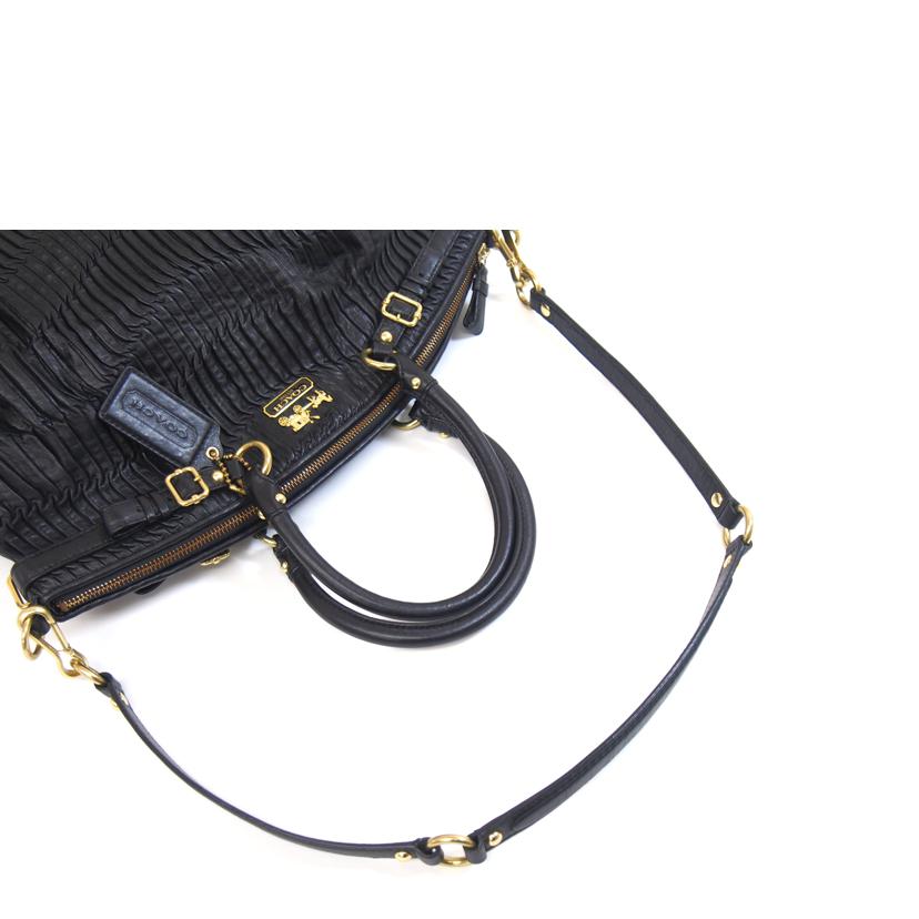 COACH コーチ/マディソンギャザードレザーリンジーサッチェル/18643//K11**/ABランク/71