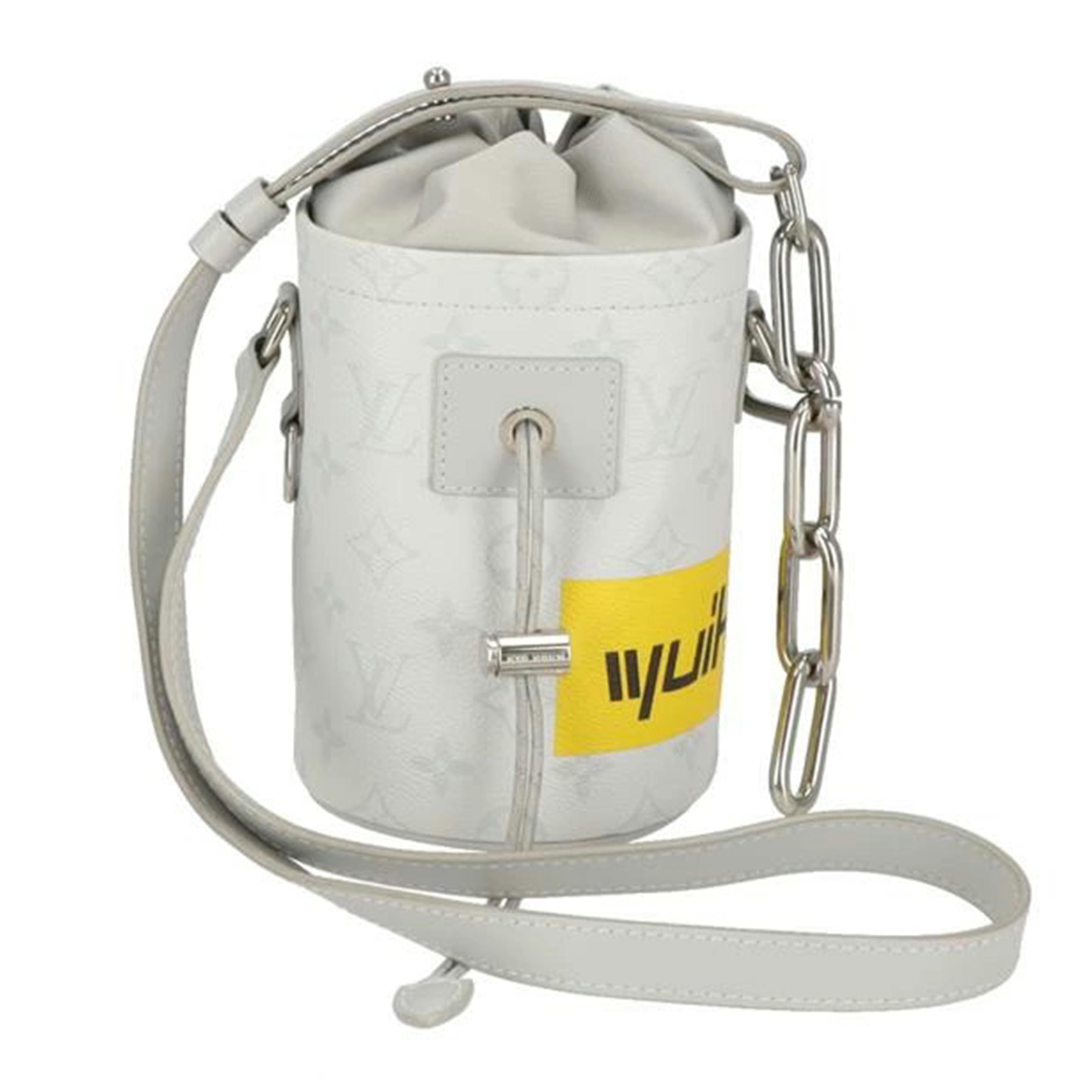 LV ルイヴィトン/チョークナノバッグ/ホワイトモノグラム/M44631//NZ2***/Aランク/20