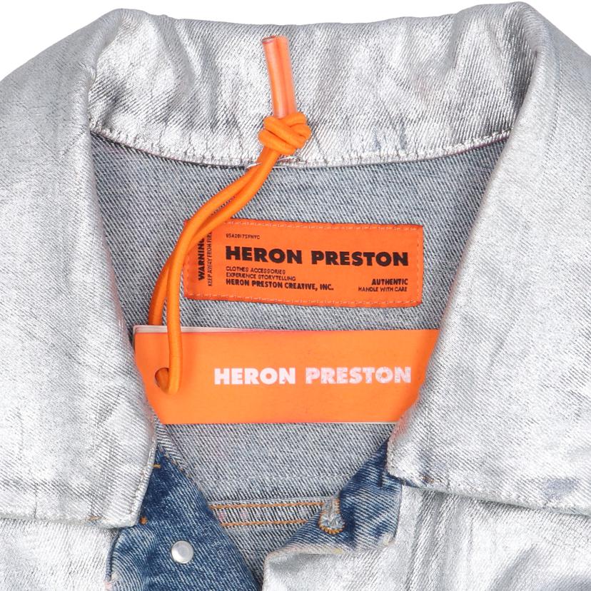 HERON PRESTON ヘロンプレストン/WA18/NASAコラボ/シルバーコーティングデニムジャケット//ABランク/92