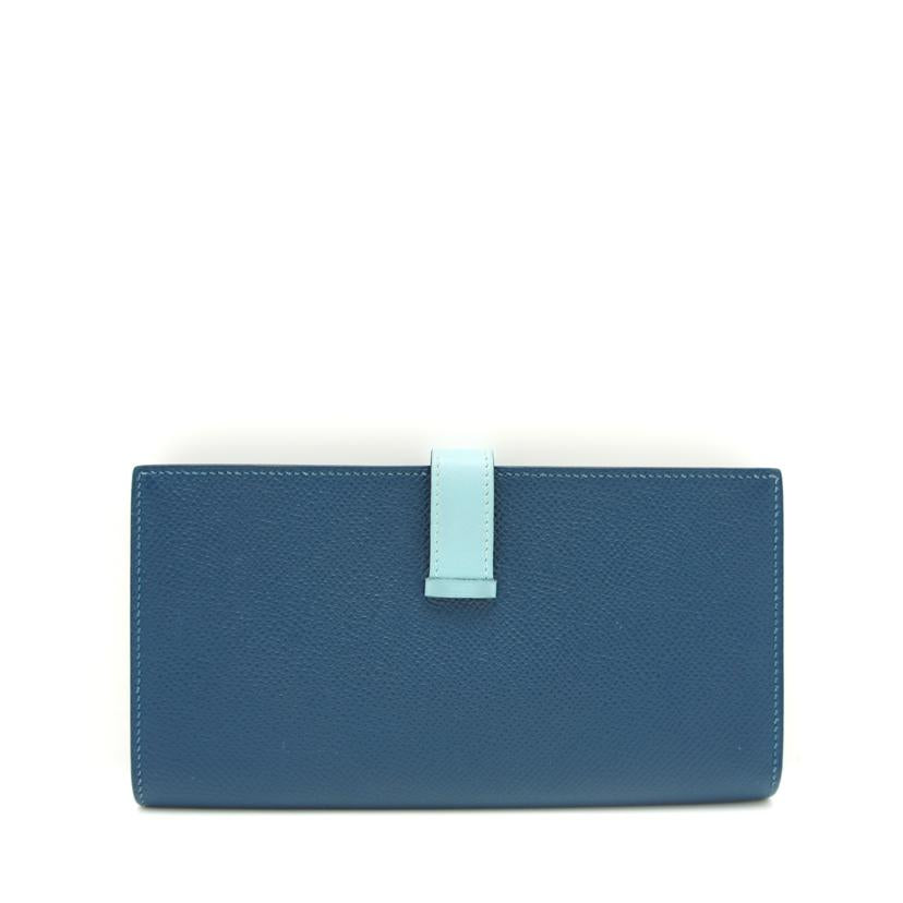 HERMES HERMES/ベアンスフレ/エプソン/コルヴェール・ブルーアトールSV金具//T T**************/ABランク/75