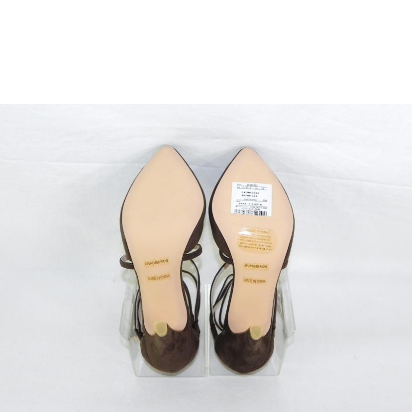 Apuweiser-riche アプワイザー・リッシェ/Apuweiser-riche/レースアップパンプス/グレージュ//Aランク/81