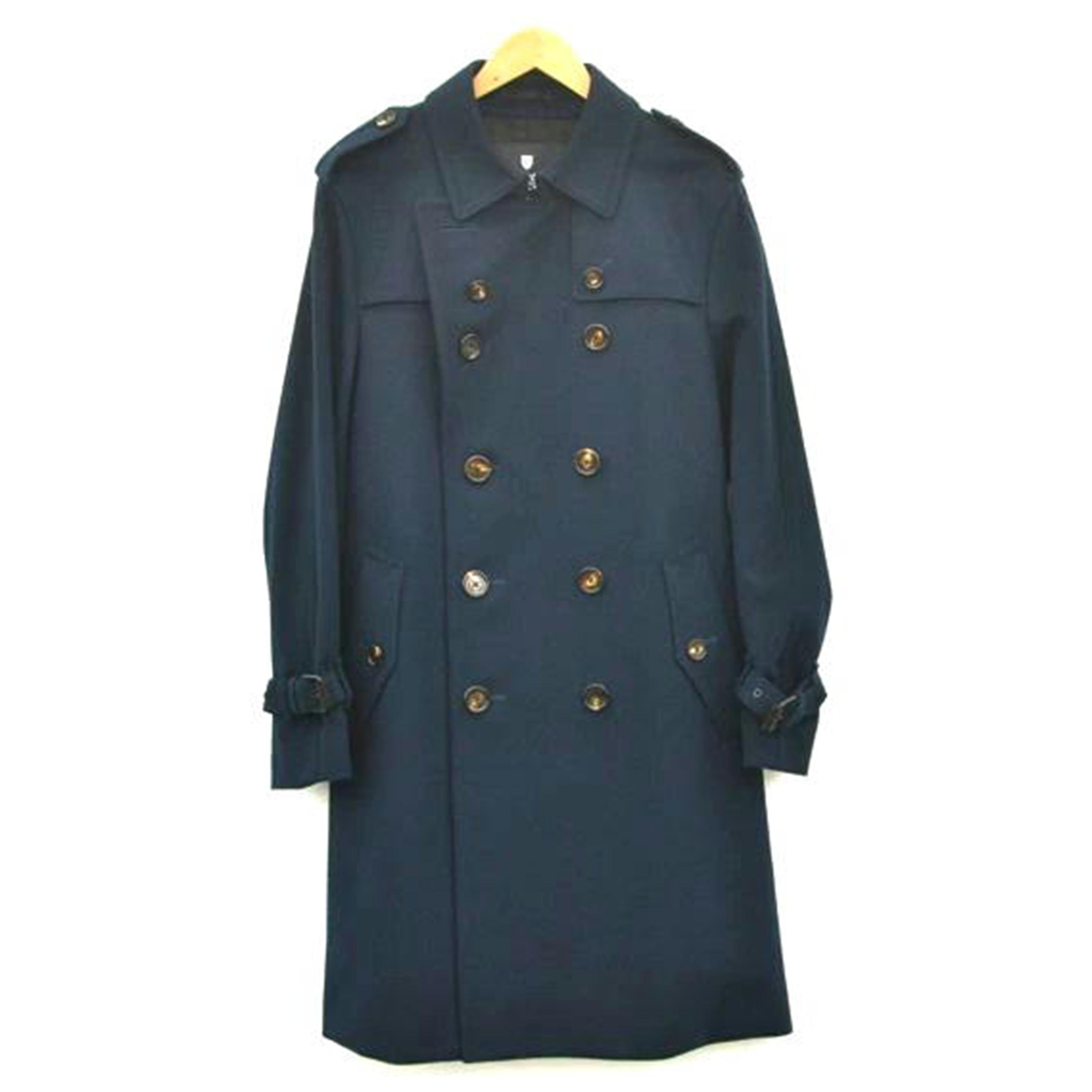 BLACK LABEL CRESTBRIDGE バーバリークレストブリッジ/カシミヤ混/トレンチコート/51B25-200-27//サイズ:L/Aランク/75