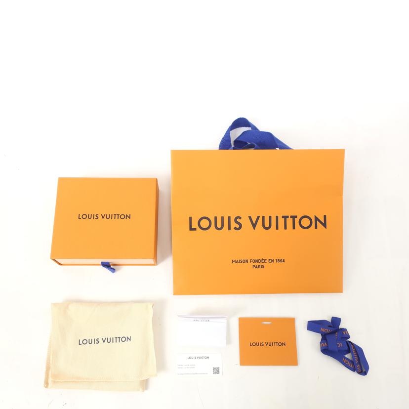 LOUIS VUITTON ルイ・ヴィトン/ポルトフォイユ・ヴィクトリーヌ 三つ折り財布 ブラック/M80968//Aランク/65