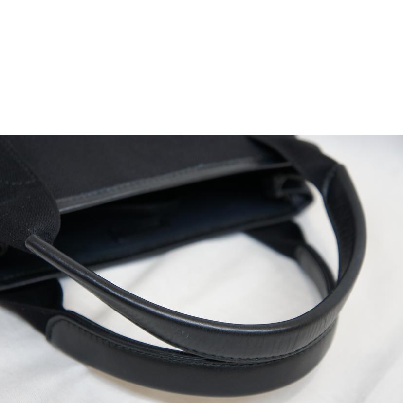BALENCIAGA バレンシアガ/ネイビーカバスXS/キャンバスミニトート/ポーチ付/390346//Aランク/92