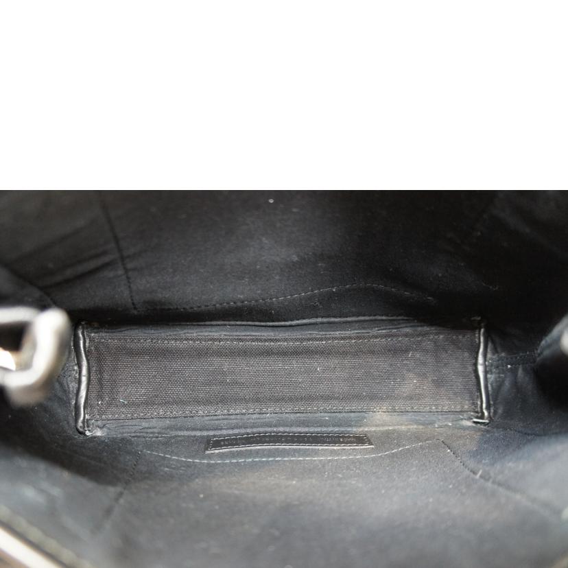 BALENCIAGA バレンシアガ/ネイビーカバスXS/キャンバスミニトート/ポーチ付/390346//Aランク/92