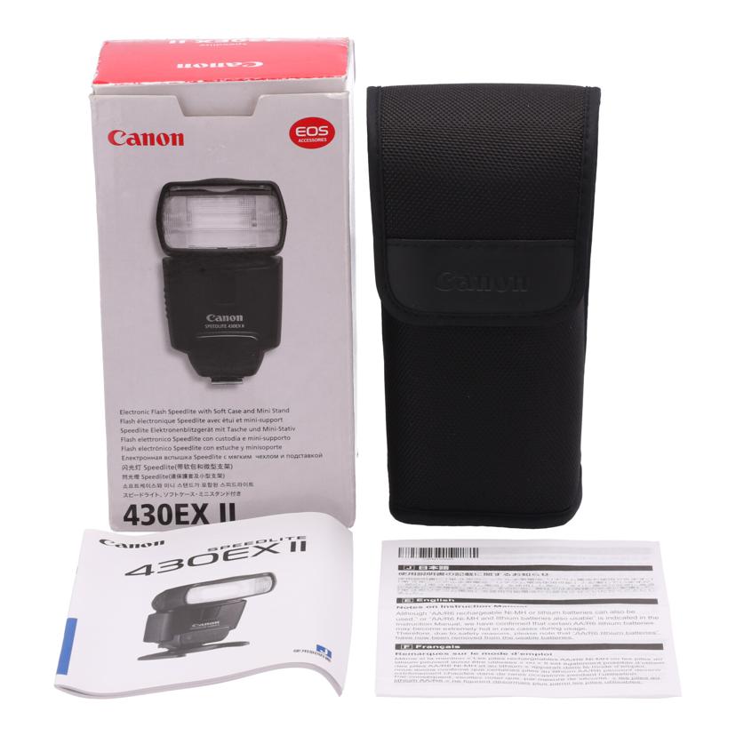 Canon キヤノン /フラッシュ/スピードライト/430EXII SPEEDLITE//M25920/ABランク/05