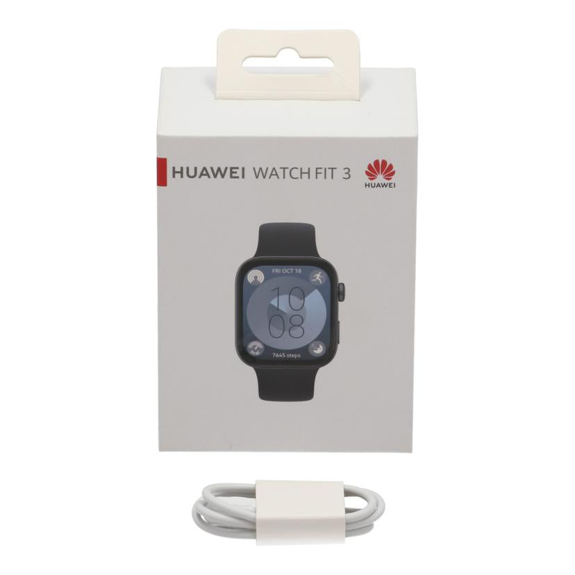 HUAWEI ファーウェイ /スマートウォッチ/HUAWEI WATCH FIT3 /SLO-B09//2UKBB24524115966/ABランク/65