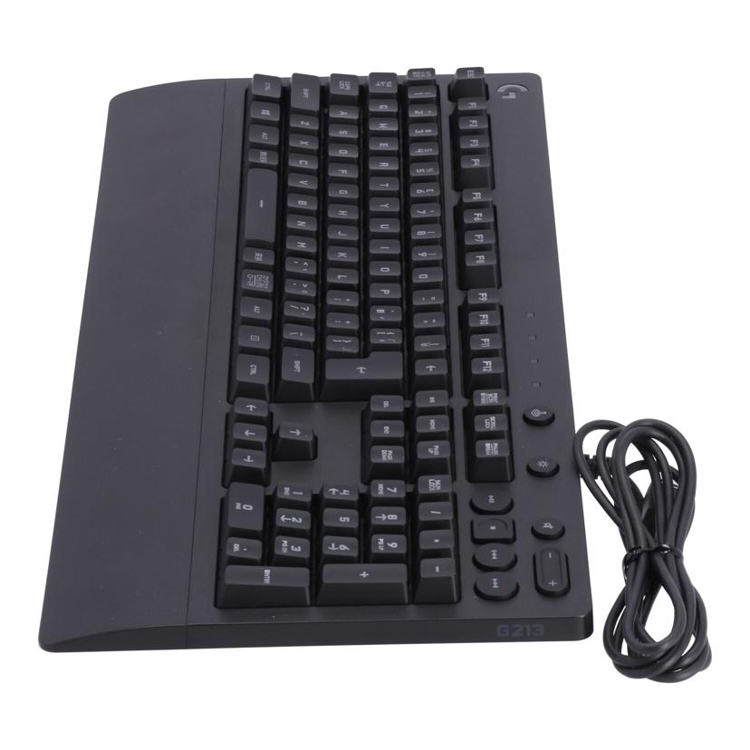 Logicool ロジクール /ゲーミングキーボード/G213//2312SCS01ZC8/Cランク/70